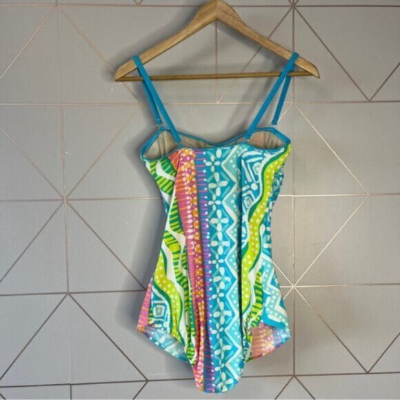 Vintage 90s Seawaves One Piece Swimsuit - Picture 3 of 9
